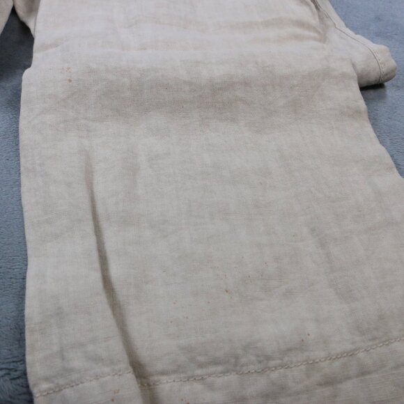 Guess Linen Blend Jogger Pants Women S Beige Casual Elastic Waist NWT Read - Picture 10 of 15